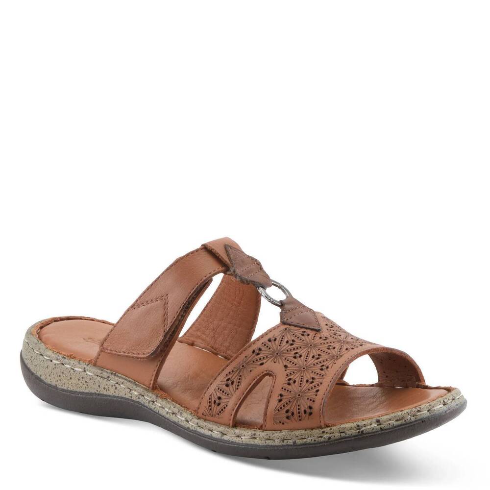 NEW SPRING STEP SHOES women's virelle sandal in camel
